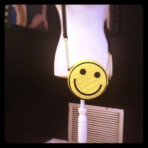 Betsy Johnson Smiley Face Crossbody & Bracelet!!!
